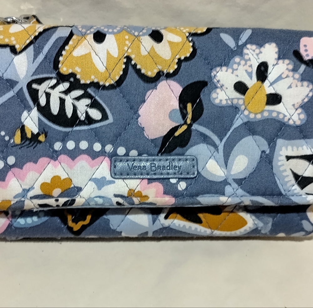 Vera Bradley lot of 4 wallet.checkbook covers and tablet case